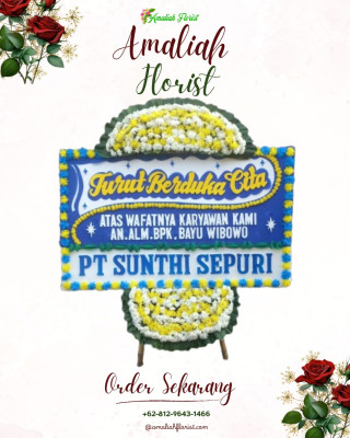 Papan Bunga Duka di Kuta Jaya