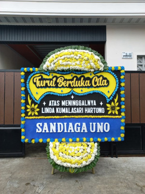 Papan Bunga Duka di Kuta Jaya
